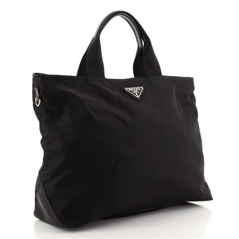 borsa grande prada tessuto vela|prada borse da donna.